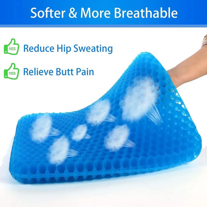 Car Gel Seat Summer Compress Soft Breathable Cushion