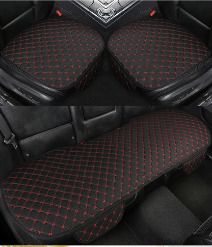 Car Linen Quilted Embroidered Cushion Four Seasons Universal Three-piece Set