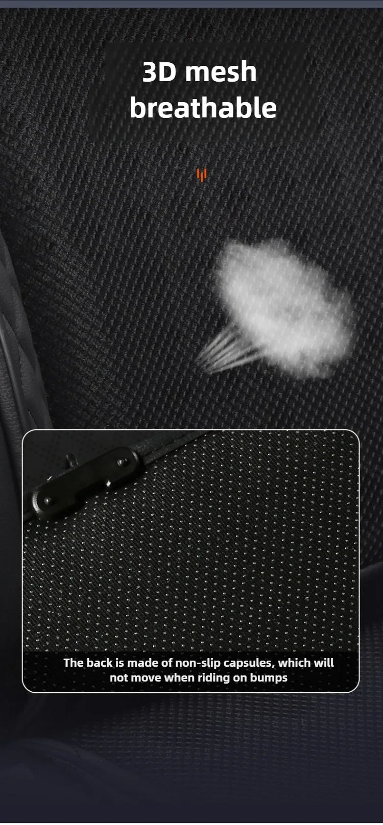 Car 12V/24V Universal Ventilated Seat Cooling 12 Fans Cushion