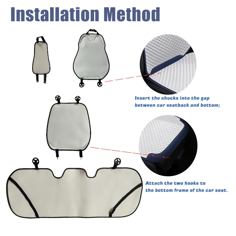 Car Universal Ice Silk Summer Breathable Seat Cushion