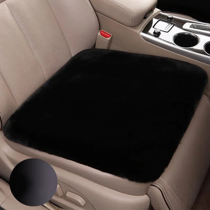 Universal Car Front Seat Plush Winter Warm Soft Seat Cushion