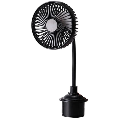 Car USB 3 Speed Powerful Quiet Rotatable Cooler Fan