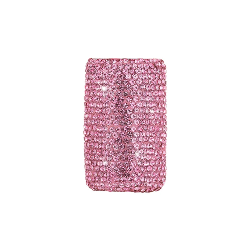 Car Lip Balm Holder Fashion Bling  Insulating Crystal Rhinestone Organizer