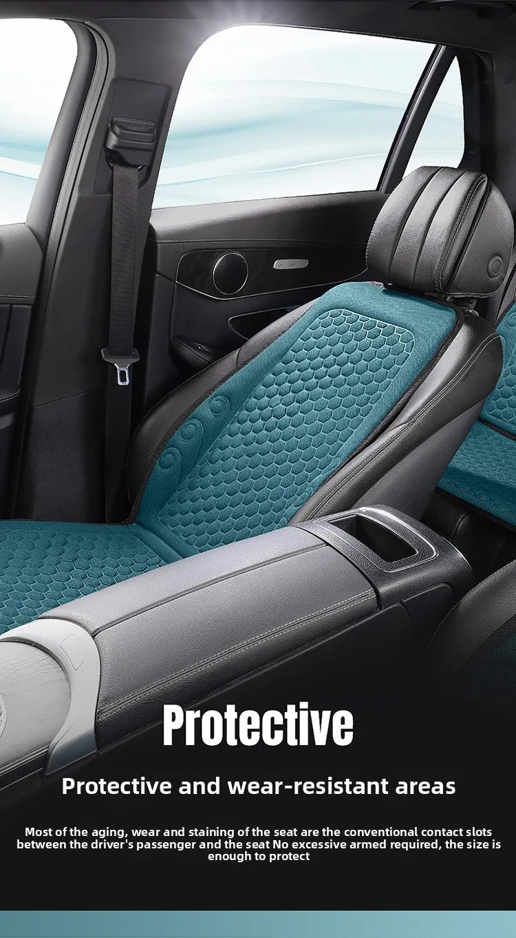 Car Breathable Fabric Universal Seat  Semi-enclosed Cushion