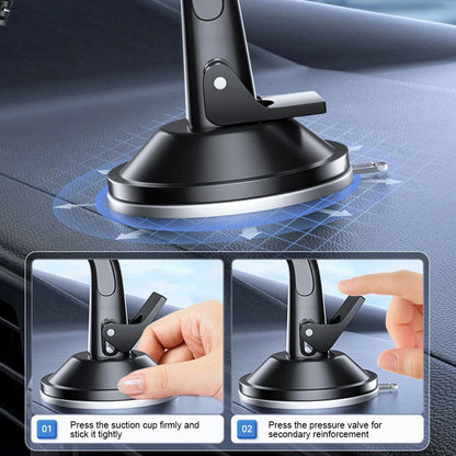 Car USB Windshield Desk Fans 12V/24V Suction Cup Auto Cooler