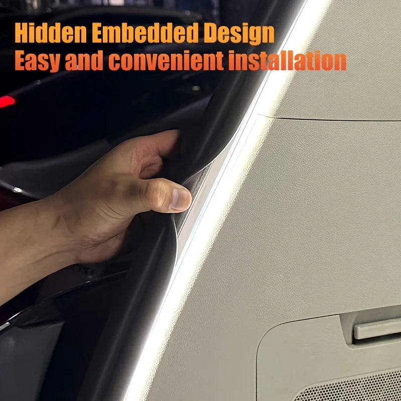 Car Trunk Universal  LED Silicone Light Strip 2M