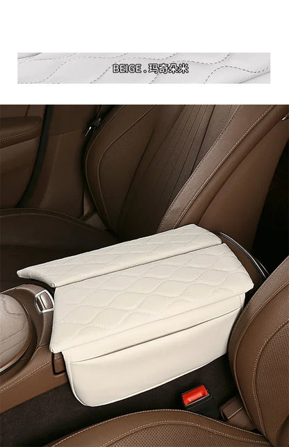 Car Center Console Armrest Box Cover Pad Organizer For Mercedes Benz