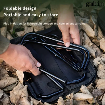 Camping Fishing Hiking Travel Portable Folding Stool Lightweight Chair
