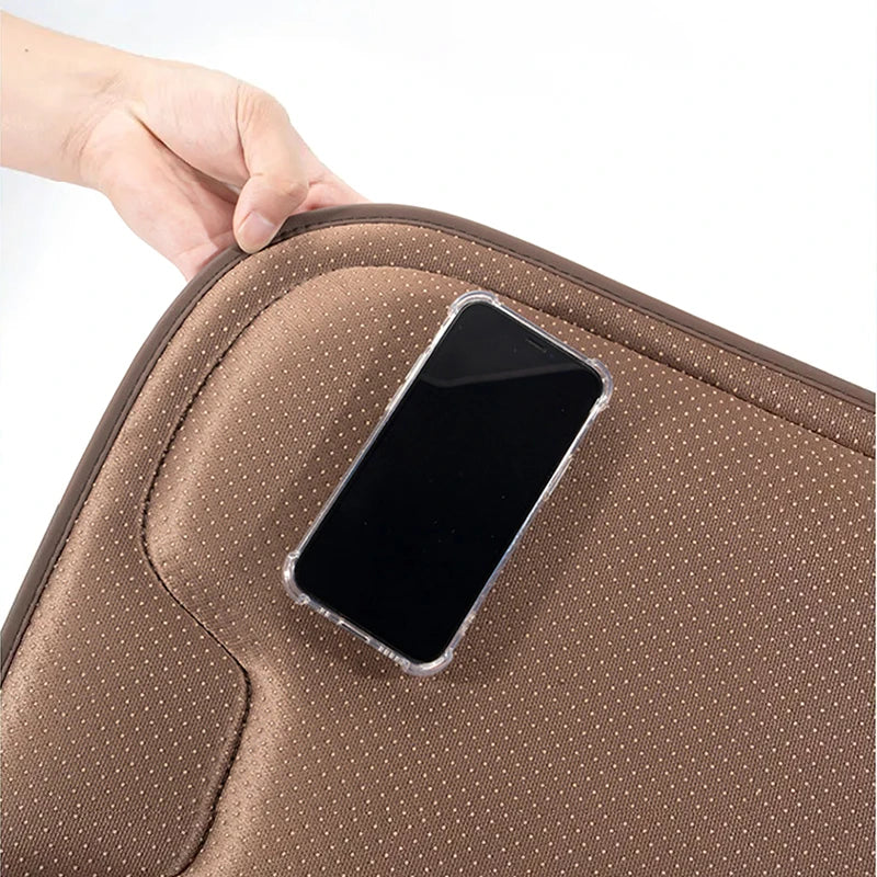 Car Seat Breathable Leather Waist Cushion Protector