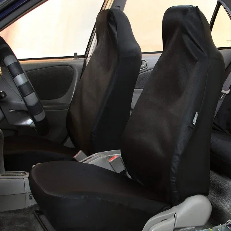 2PCS Car Front Seat Protector Cover Universal Waterproof Auto Seat Covers