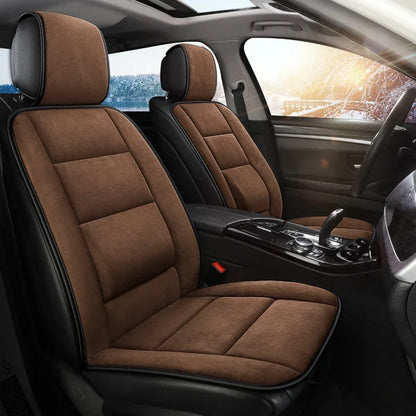 Car Plush Solid Waist Wear-resistant Winter Warm Comfort General Seat Cushion