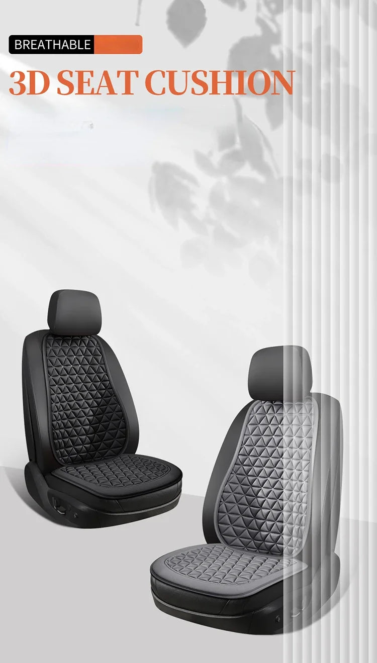 Car Breathable Fabric 3D Triangular Convex Hip Massage Cushion