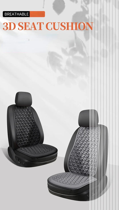 Car Breathable Fabric 3D Triangular Convex Hip Massage Cushion