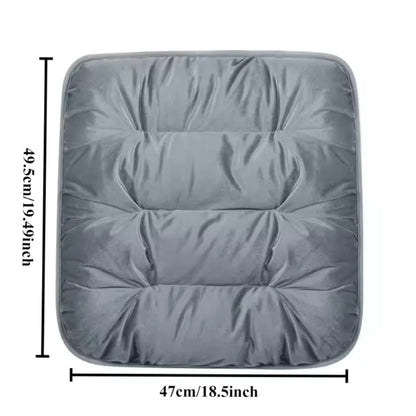 Car Seat Covers Winter Short Fleece Seat Cushions Front Pads 2 Pcs