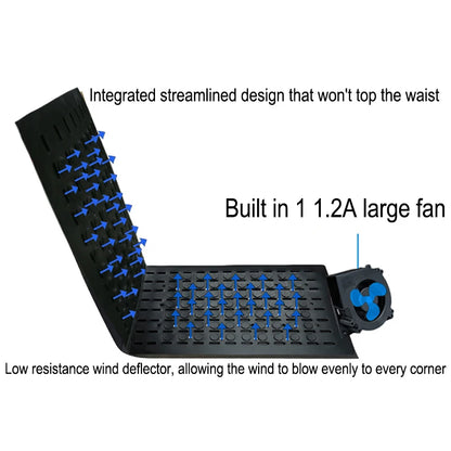 Air Seat Cushion With The Fan Blowing Cool Summer Ventilation Cushion Seat Cushion