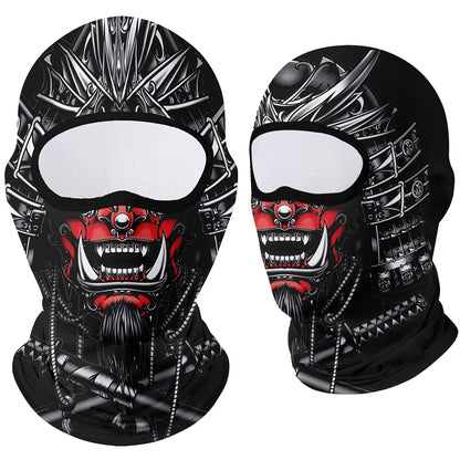 Motorcycle Face Mask Clown Ghost Skull Breathable Windproof UV Sun Dust Protective Mask