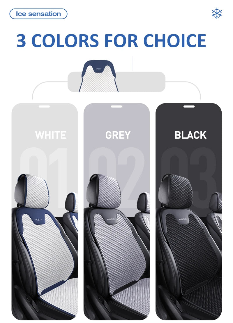 Car Universal Ice Silk Summer Breathable Seat Cushion