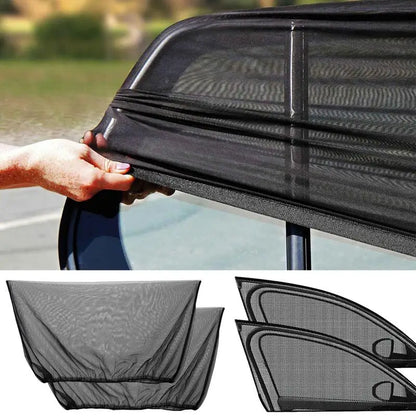 Car SUV Sunshade Curtains Side Window Shades Curtains Protection