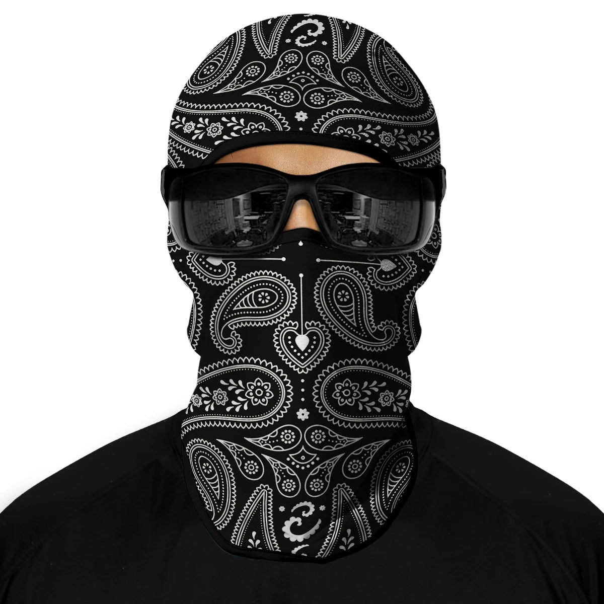 Motorcycle Full Face Sun Protection Lining Summer Breathable Skull Halloween Masks