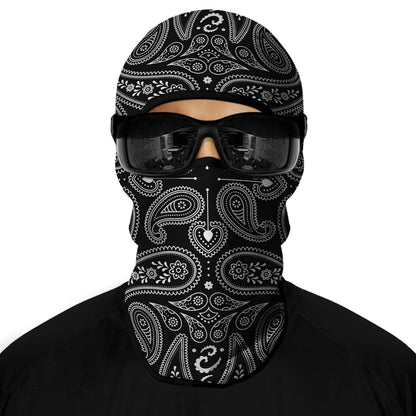Motorcycle Full Face Sun Protection Lining Summer Breathable Skull Halloween Masks