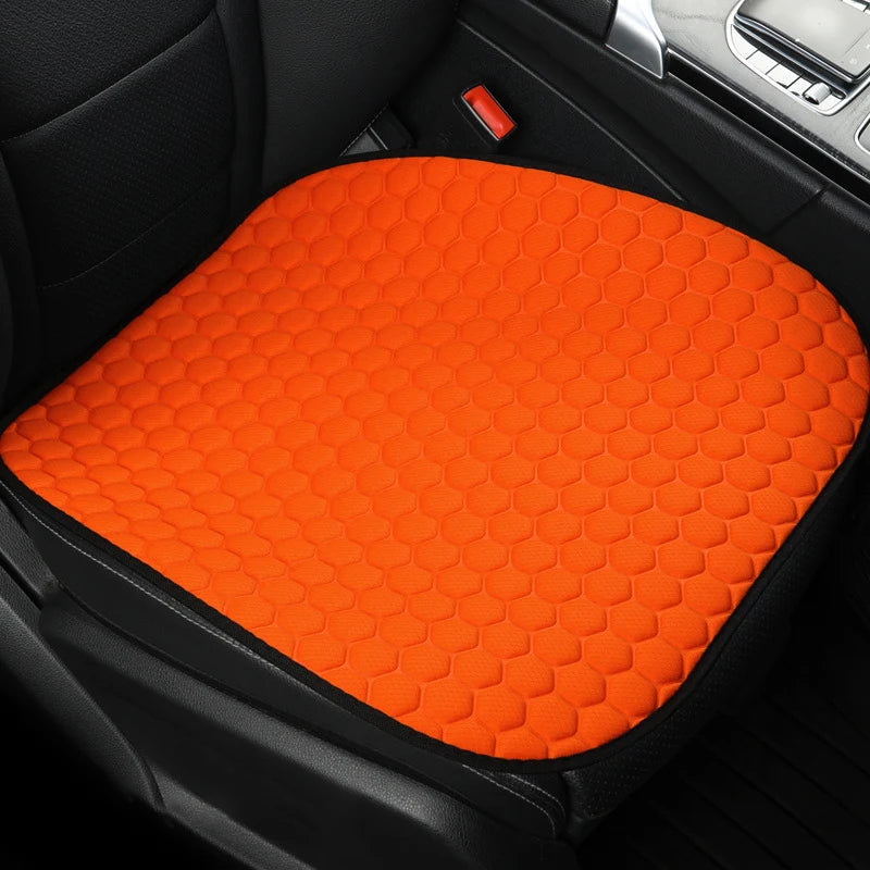 Car Summer Breathable Linen 3D Ice Silk Cushion 3 Pcs