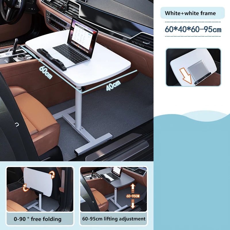 Car Mounted Table Board Foldable Dining Common Table Organizer