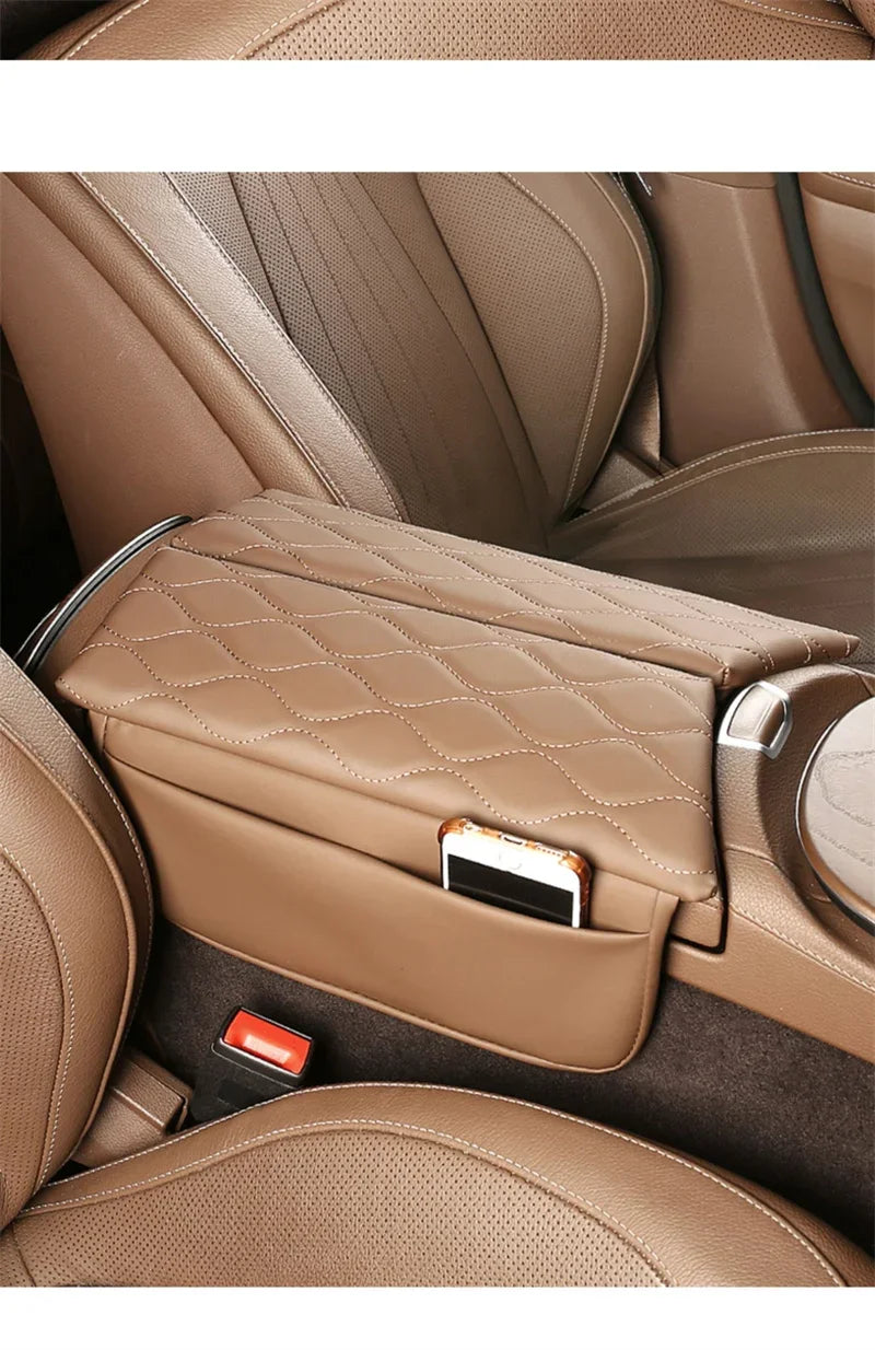 Car Center Console Armrest Box Cover Pad Organizer For Mercedes Benz E Class