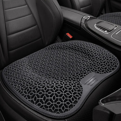1pc Gel Seat Cushion - Honeycomb Design for Car/Office | Breathable