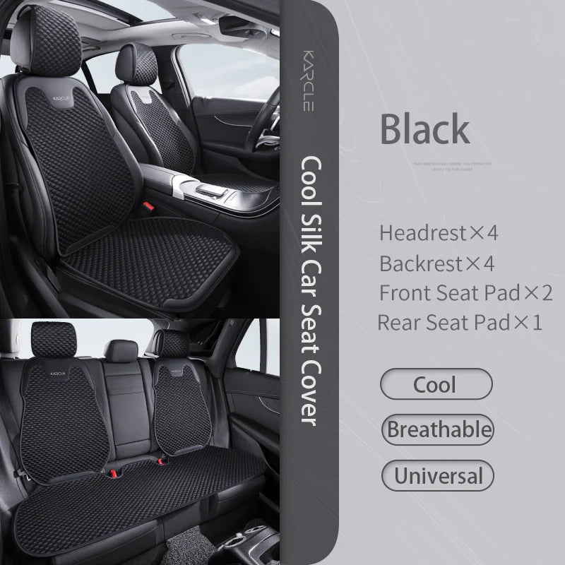 Car Universal Ice Silk Summer Breathable Seat Cushion
