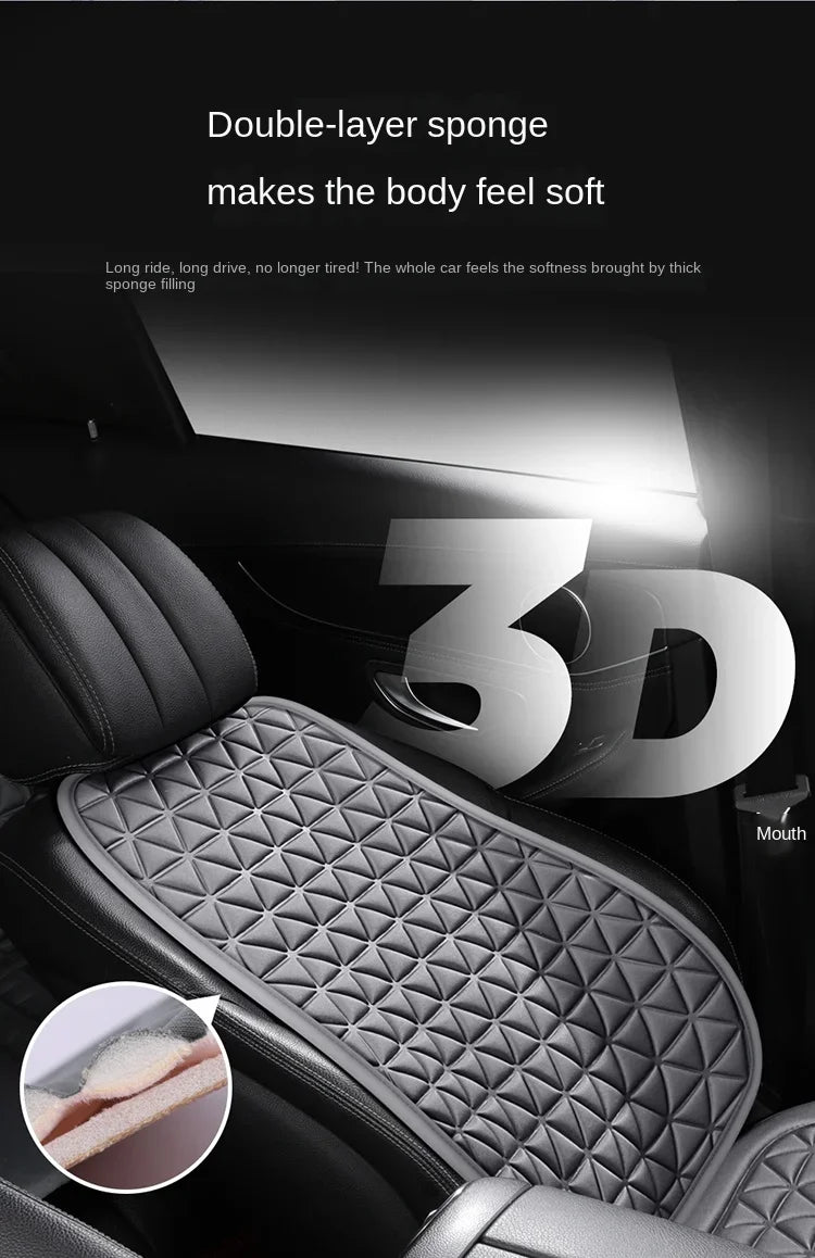 Car Breathable Fabric 3D Triangular Convex Hip Massage Cushion