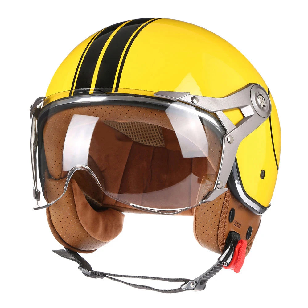 Motorcycle Helmet Vintage Chopper Bike Scooter 3/4 motorcycle Helmet