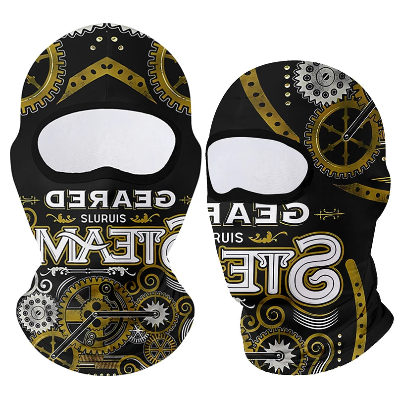 Motorcycle Face Mask Clown Ghost Skull Breathable Windproof UV Sun Dust Protective Mask