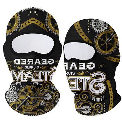 Motorcycle Face Mask Clown Ghost Skull Breathable Windproof UV Sun Dust Protective Mask