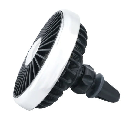 Car Universal Air Vent Clip Lighting USB Plug-In Cooling Fans
