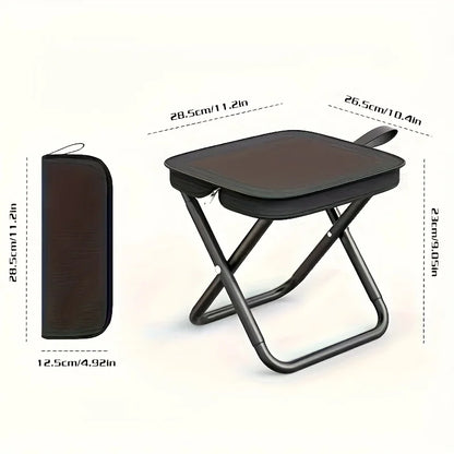 Camping Fishing Hiking Travel Portable Folding Stool Lightweight Chair