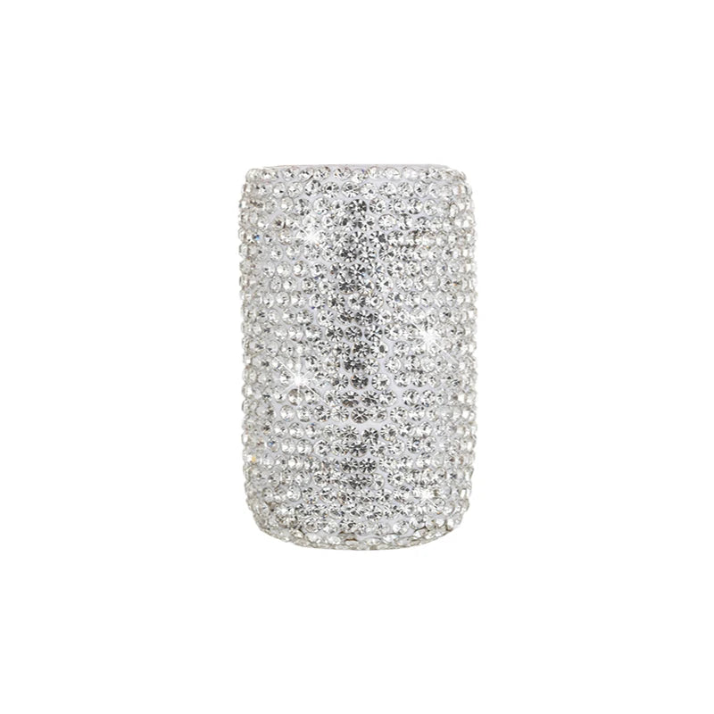 Car Lip Balm Holder Fashion Bling  Insulating Crystal Rhinestone Organizer