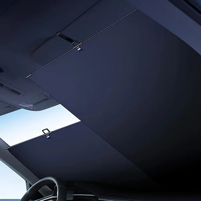 Car Retractable Sun Visor Front Windshield Sunshade Protection