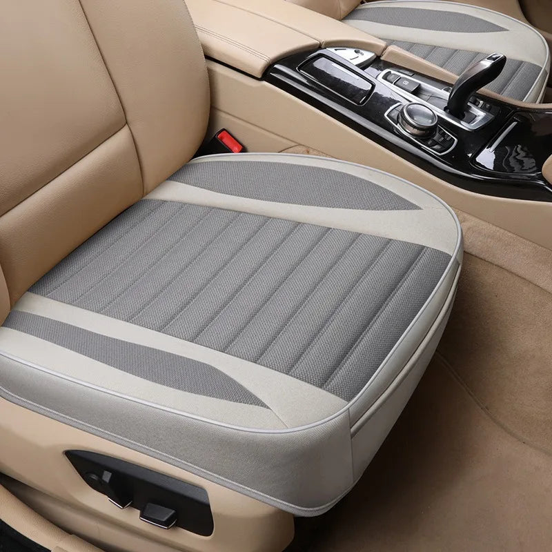 Car Breathable Business Soft Linen Fabric Seat Covers