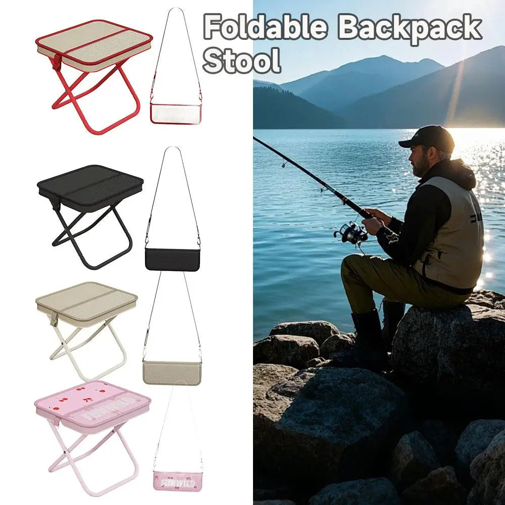 Outdoor Camping Picnic Fishing Folding Chair Portable Sketching Handbag Chair