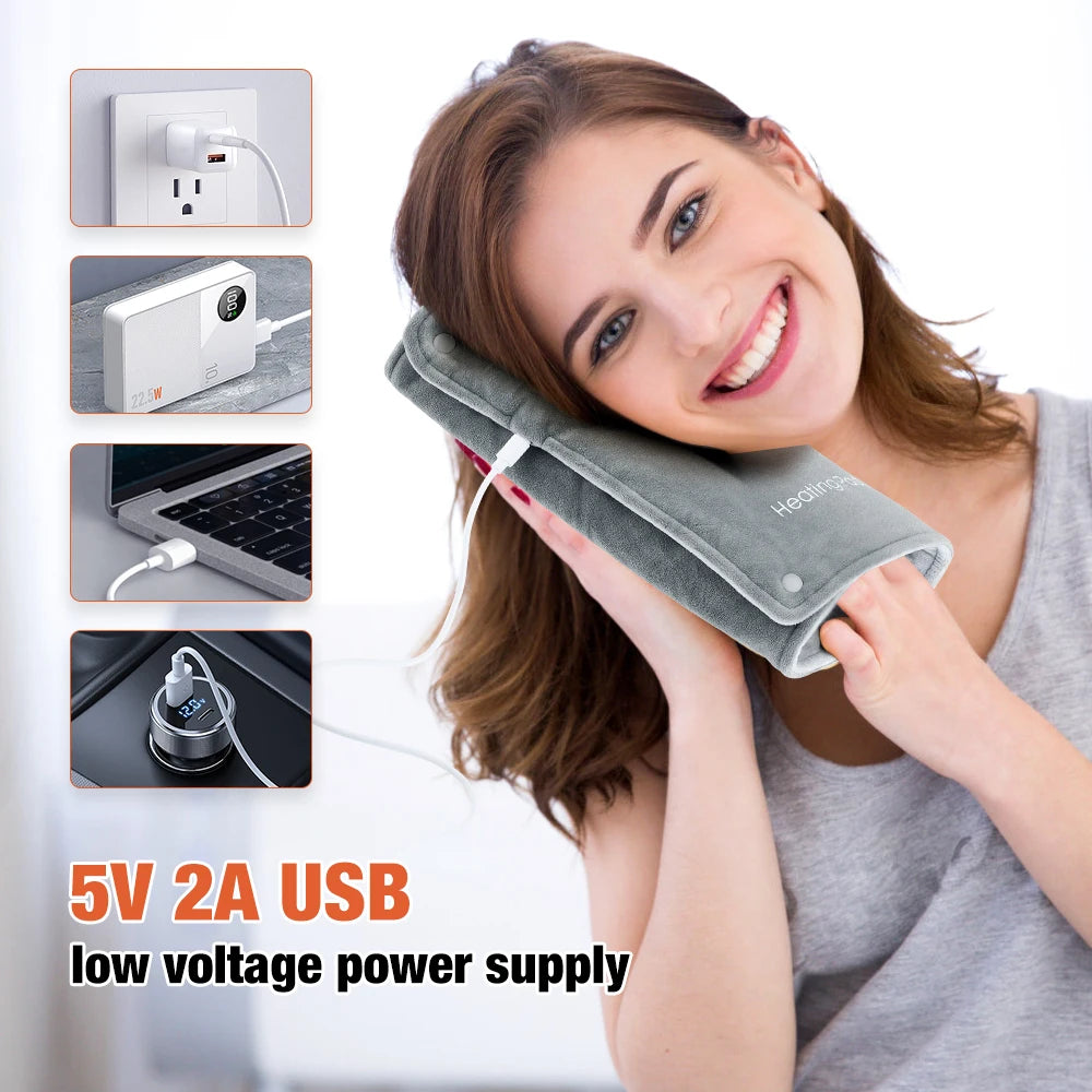 Heating Pad 50℃ Graphene Thermostat Winter Office Hand Warming