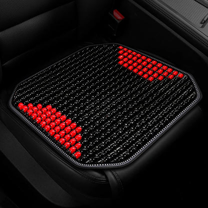 Summer Wooden Beads Seat Cushion  Cool and Breathable Comfortable Multi-occasion Use