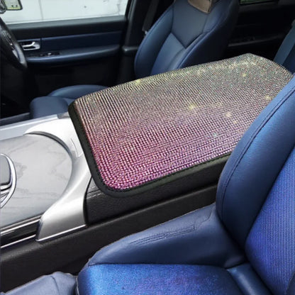 Car Diamond Studded Interior Protection Soft Comfortable Armrest Pad