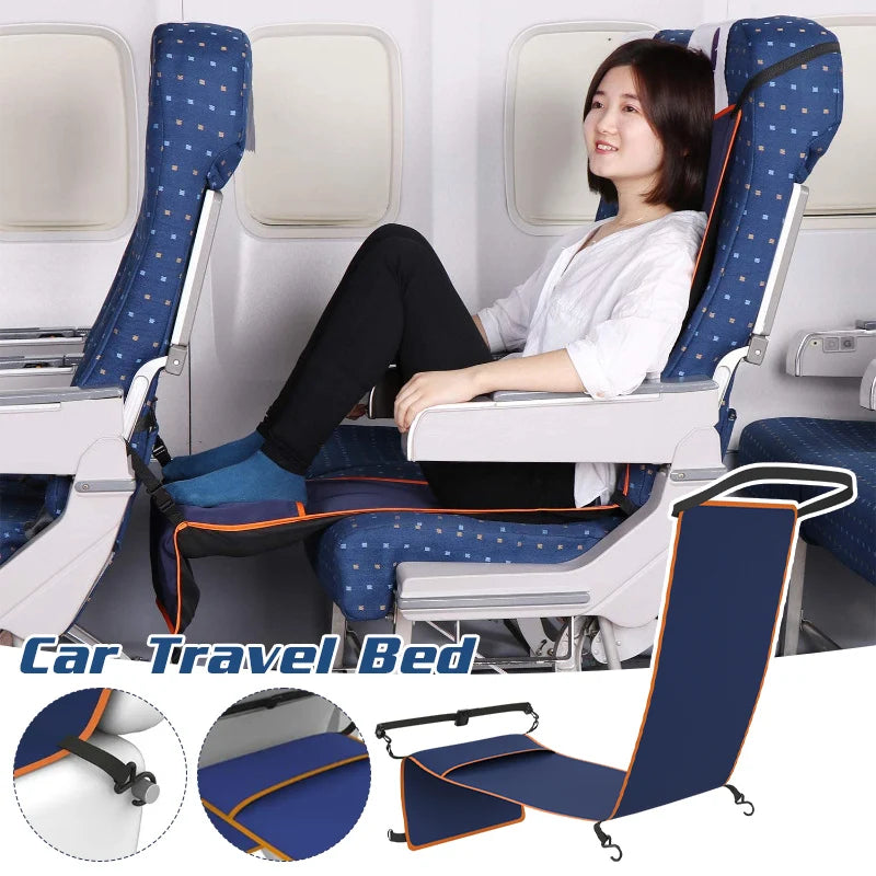 Car Travel Hammock Childen Adults Long Distance Travel Sleeping Bed Bus