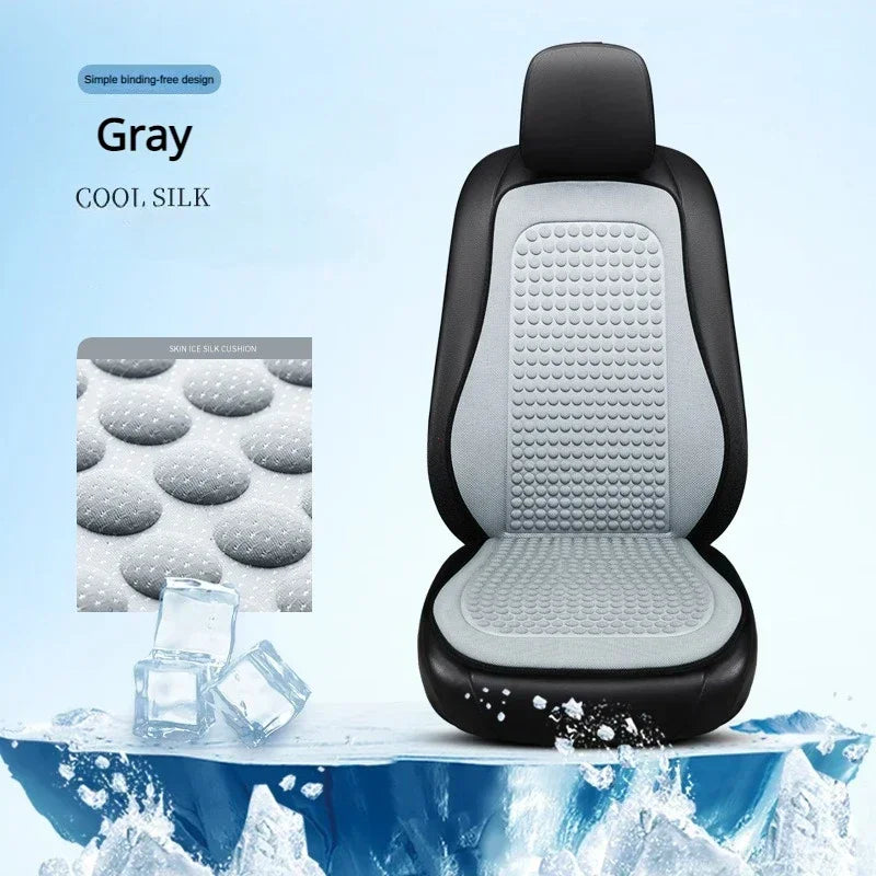Car Cushion Summer Cool Cushion Ice Silk Seat Cover Cars Cushion Seasonal Universal
