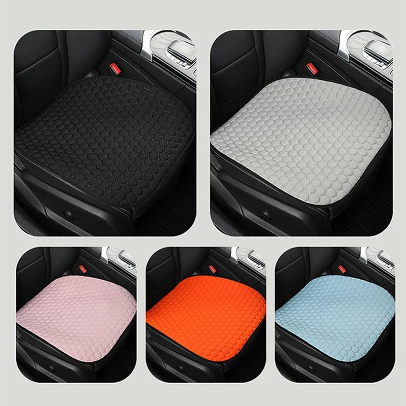 Car Summer Breathable Linen 3D Ice Silk Cushion 3 Pcs