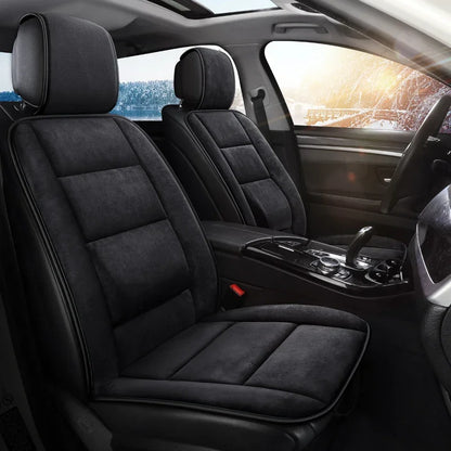 Car Plush Solid Waist Wear-resistant Winter Warm Comfort General Seat Cushion