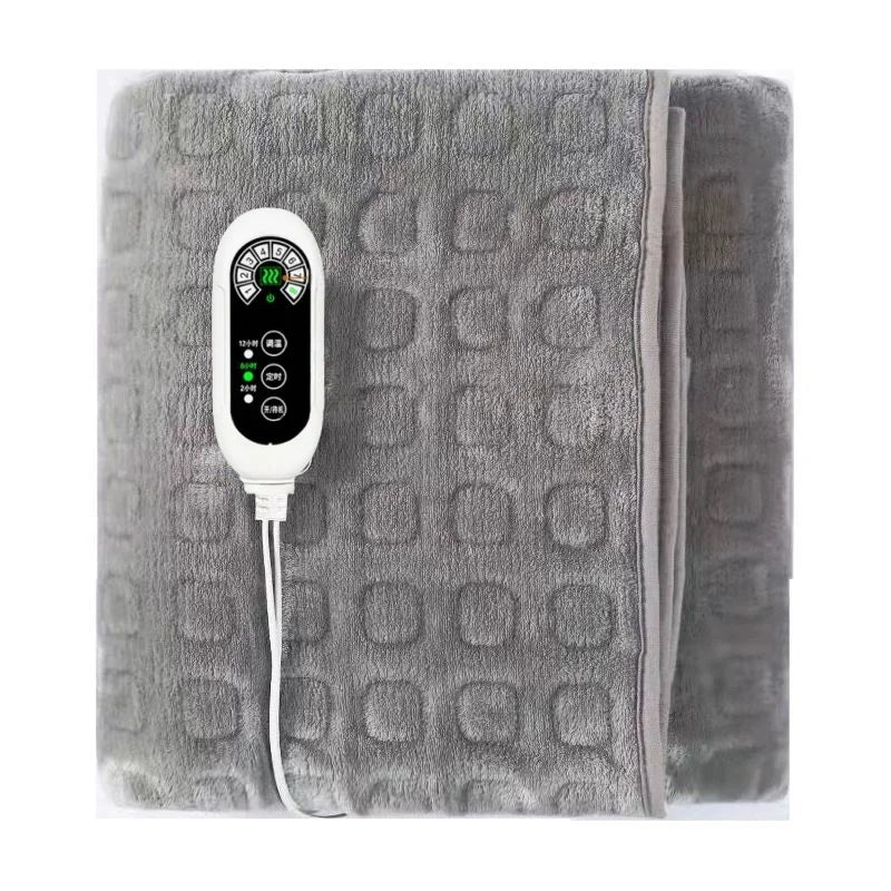 Electric Soft Flannel Heated Blanket Winter Body Warm Mat  Pad Heater
