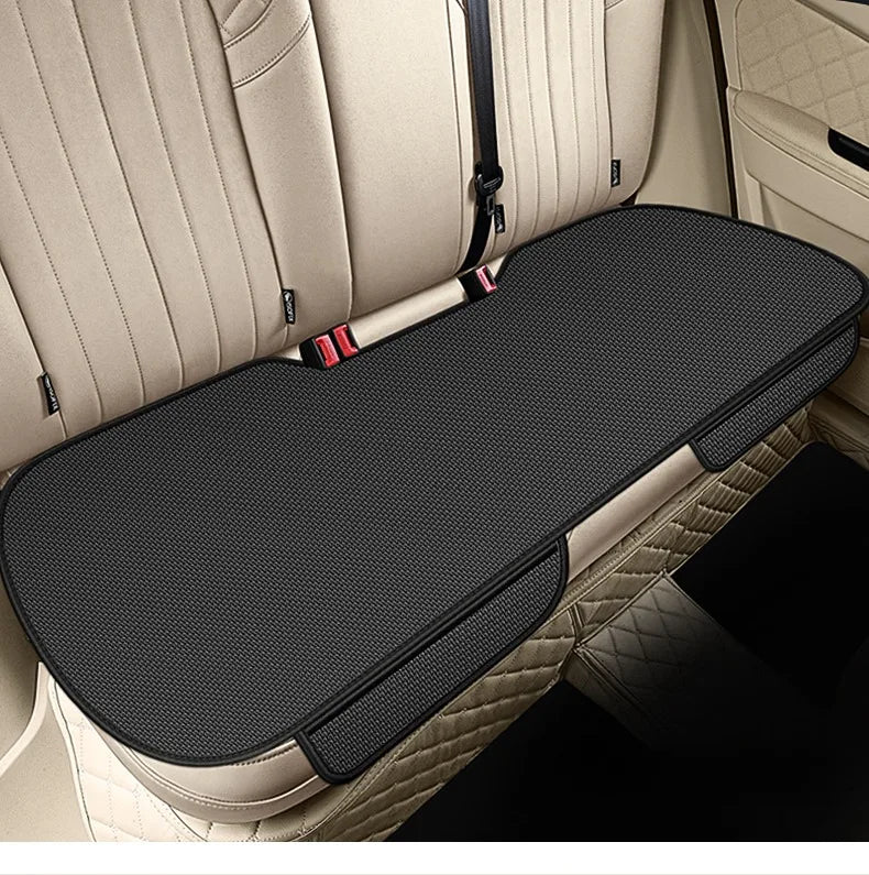 Car Summer Cool Breathable Fabric Front Rear Seat Cushion