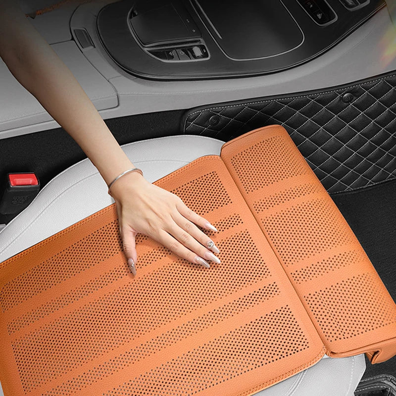 Car Seat Extender Pad Leg Support Memory Foam Knee Cushion