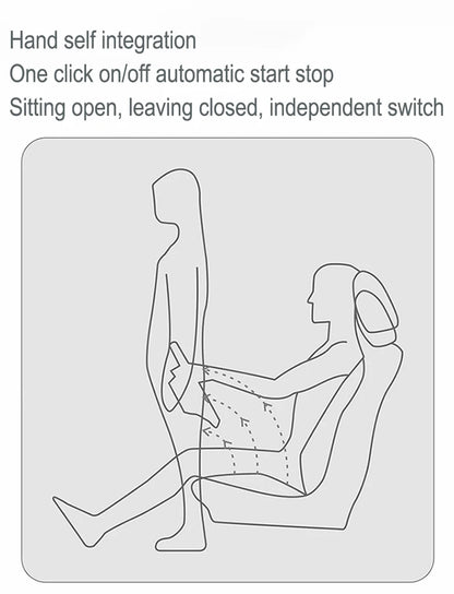 16Fans 12V 24V 3D Spacer Car Summer Cool Air Seat Cushion